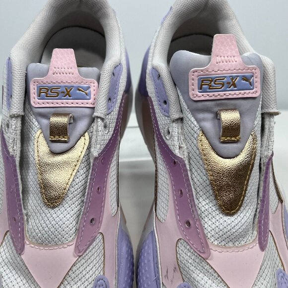 Puma Women’s RS-X3 Rosewater Team Gold Sneakers Sz 9 Pink Trainers Athletic Shoe - Picture 14 of 16